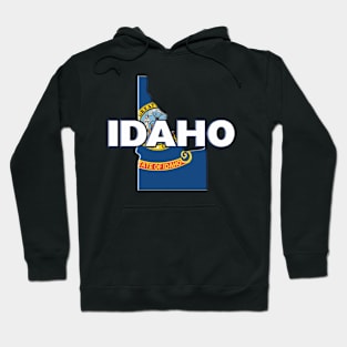 Idaho Colored State Hoodie